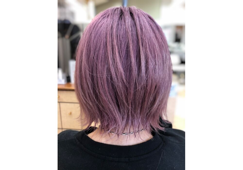 春色ピンクパープル | 西葛西で美しさを呼び覚ます美容室としてカット
