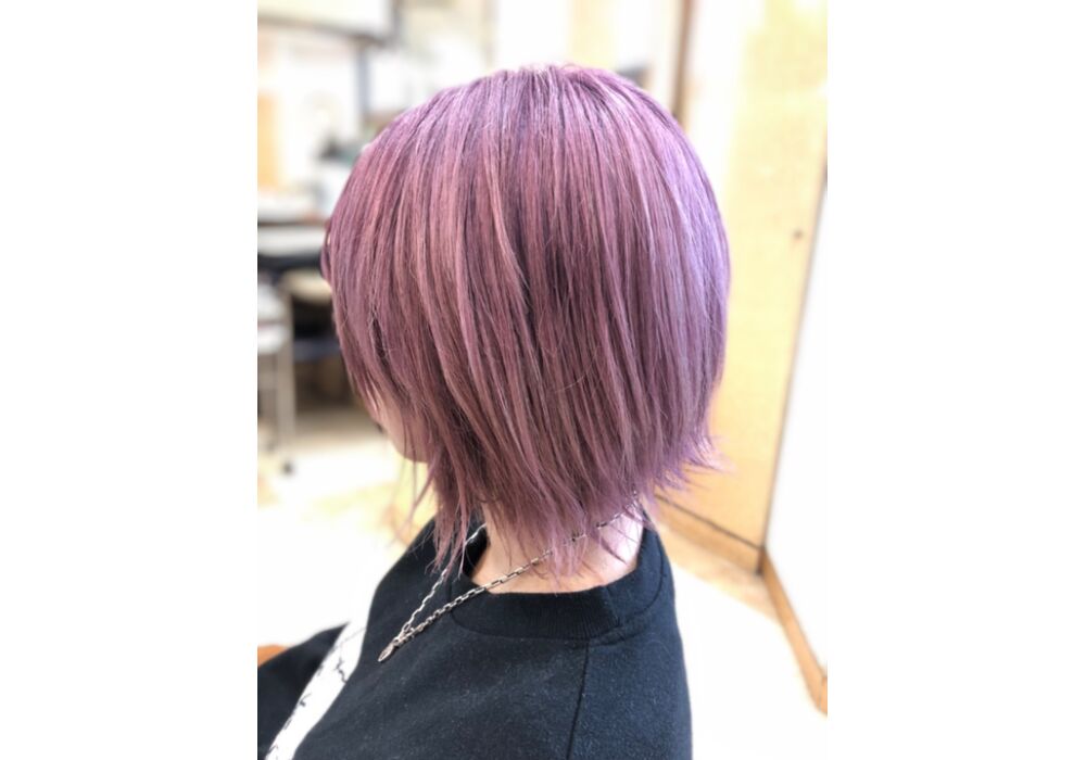春色ピンクパープル | 西葛西で美しさを呼び覚ます美容室としてカット